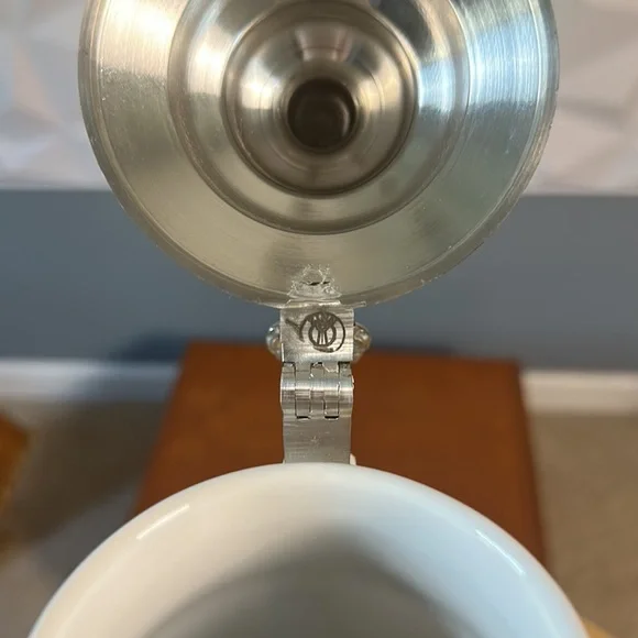 VTG Rastal Porcelain and Pewter Beer Stein Collectable from Germany Zinn - Picture 6 of 7